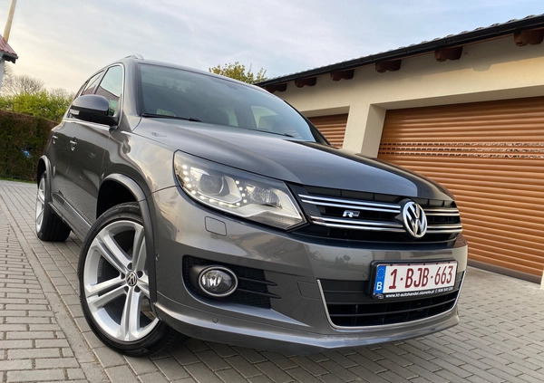 Volkswagen Tiguan cena 58900 przebieg: 208860, rok produkcji 2012 z Strzegom małe 781